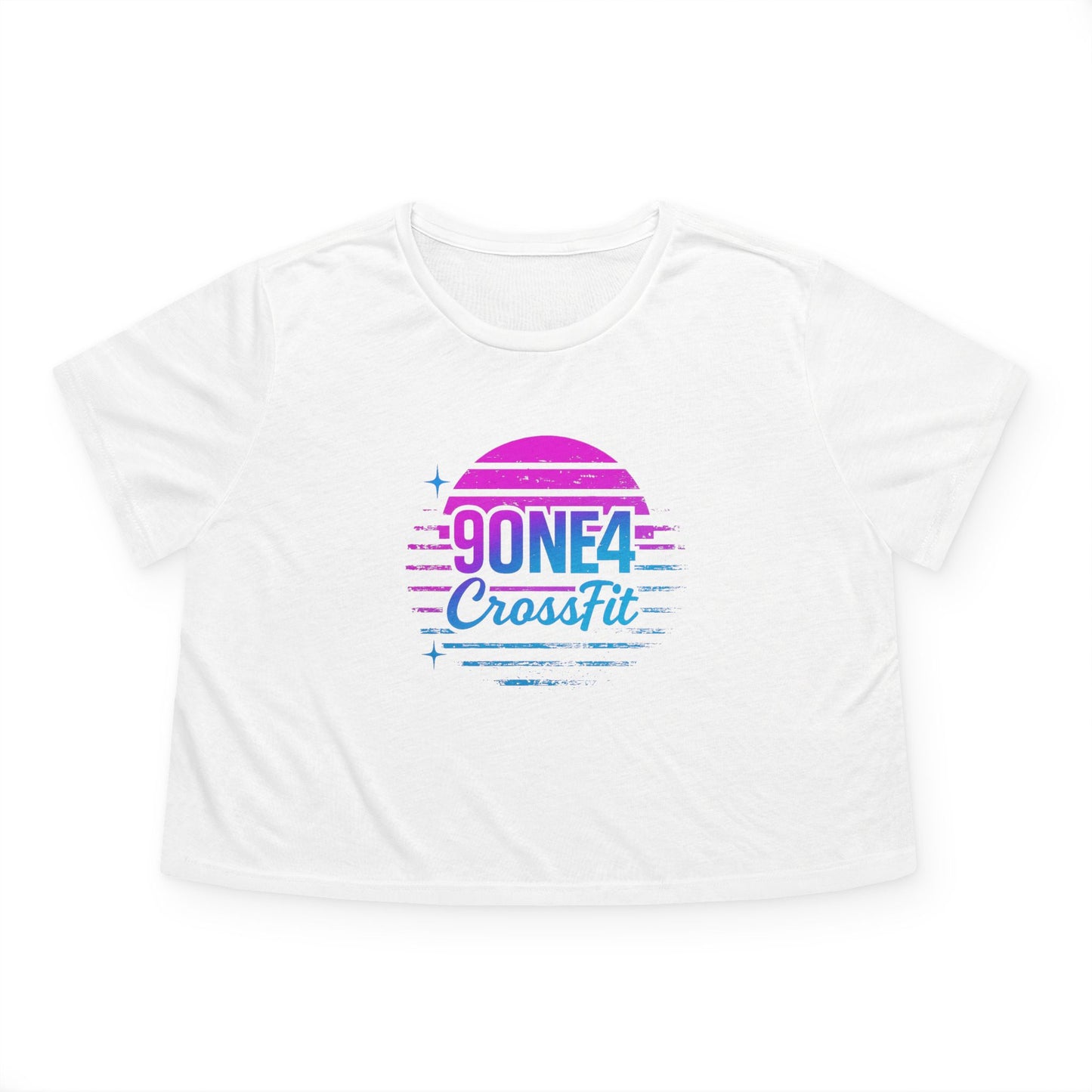 Stripe Sunset Crop Top