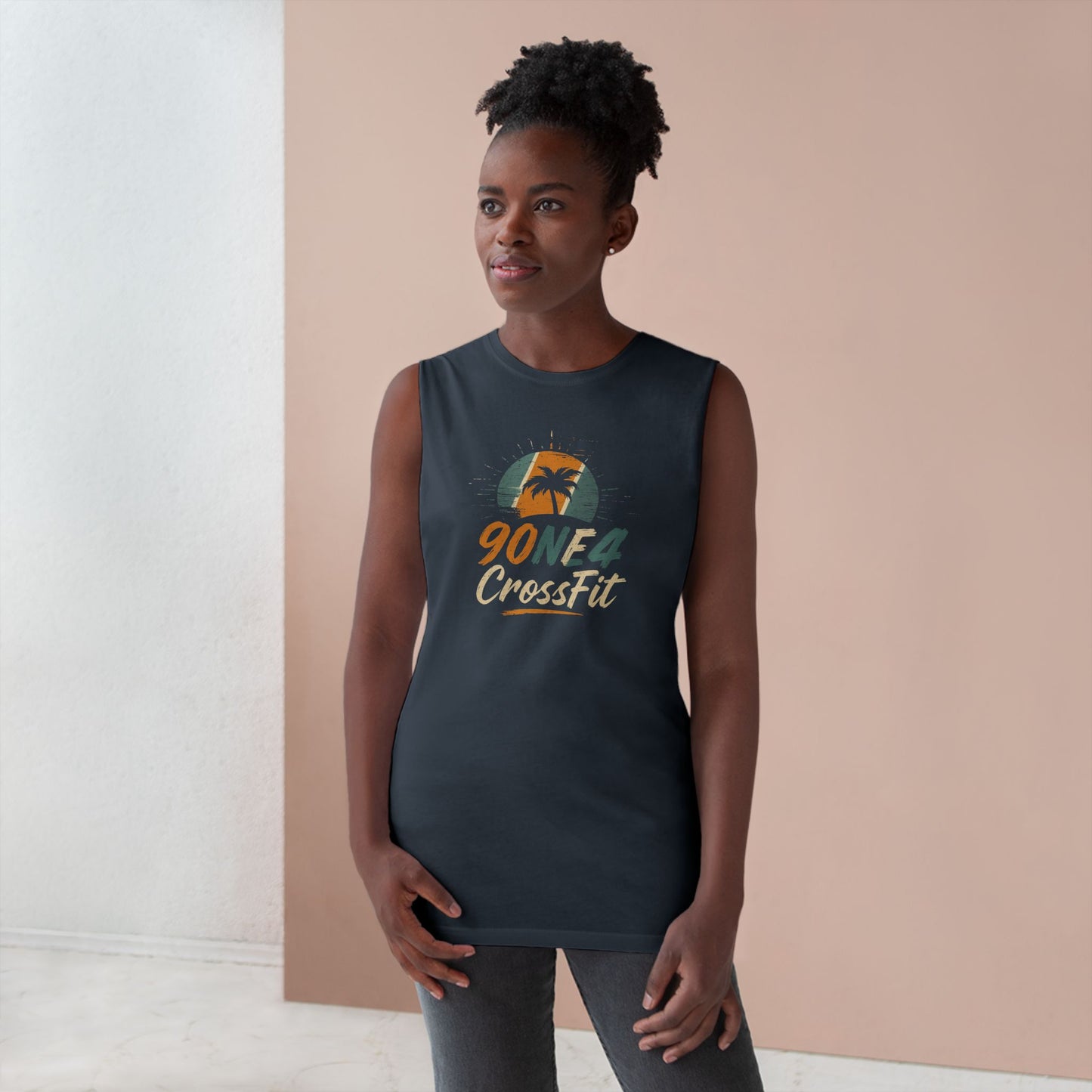 Palm Tree Workout Tank (M)