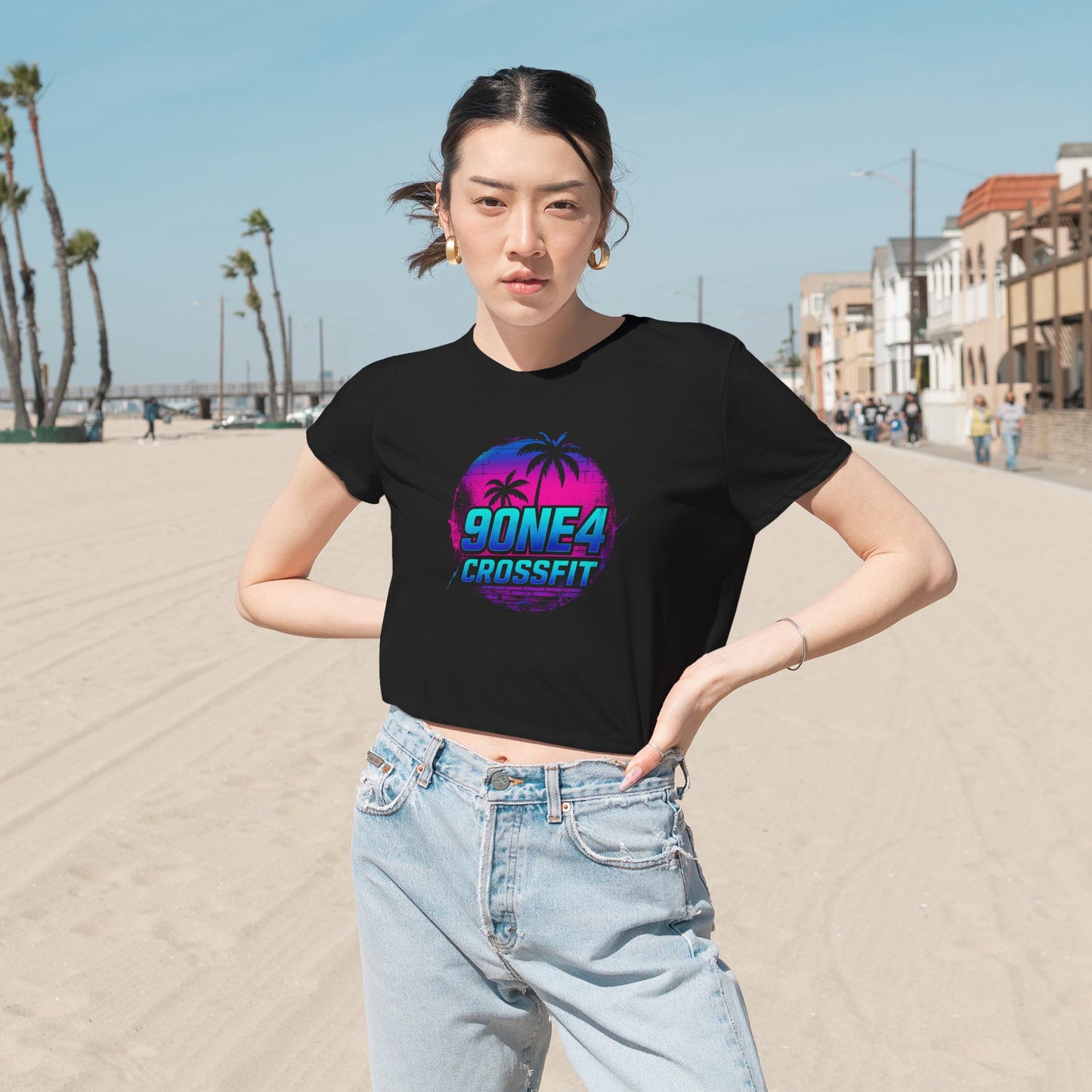Miami Vice Crop Top
