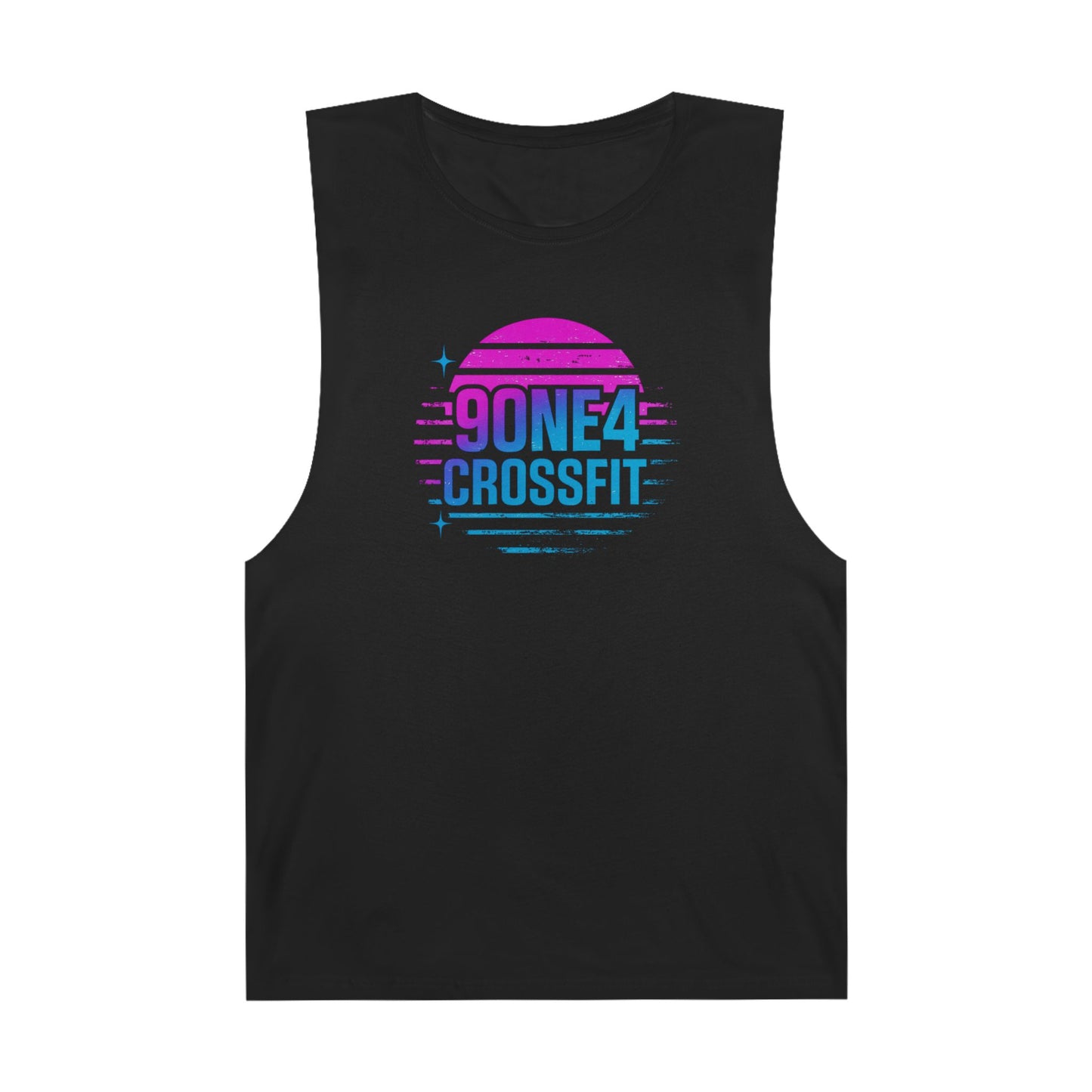 Stripe Sunset Workout Tank (M)