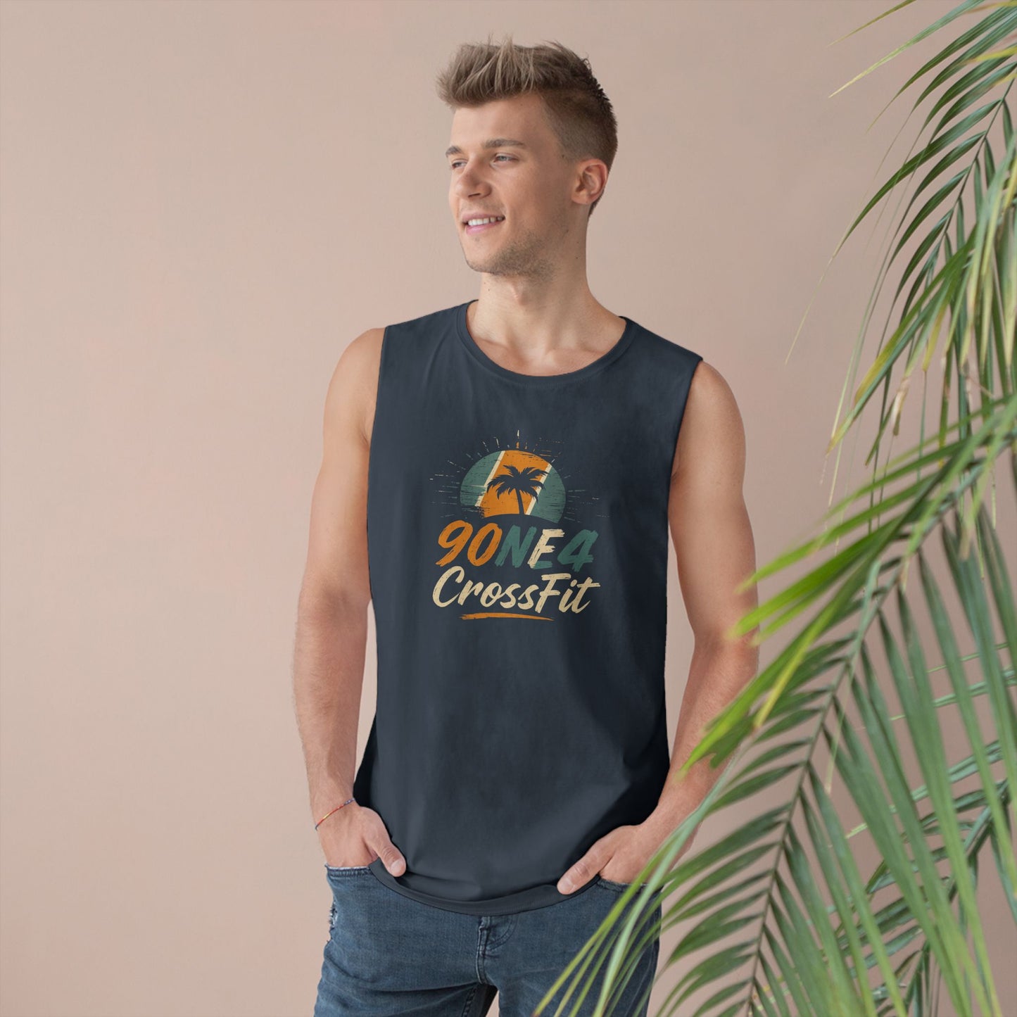 Palm Tree Workout Tank (M)