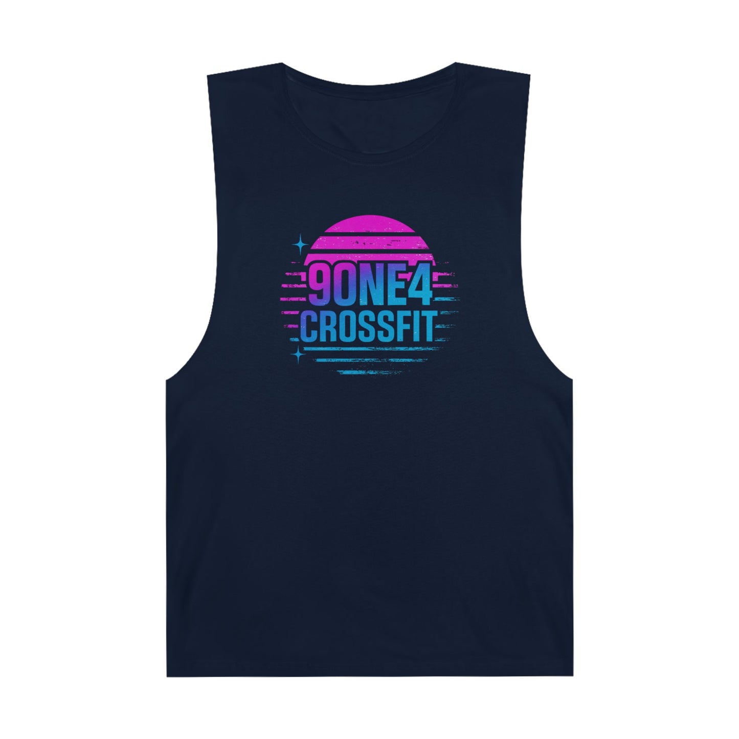 Stripe Sunset Workout Tank (M)