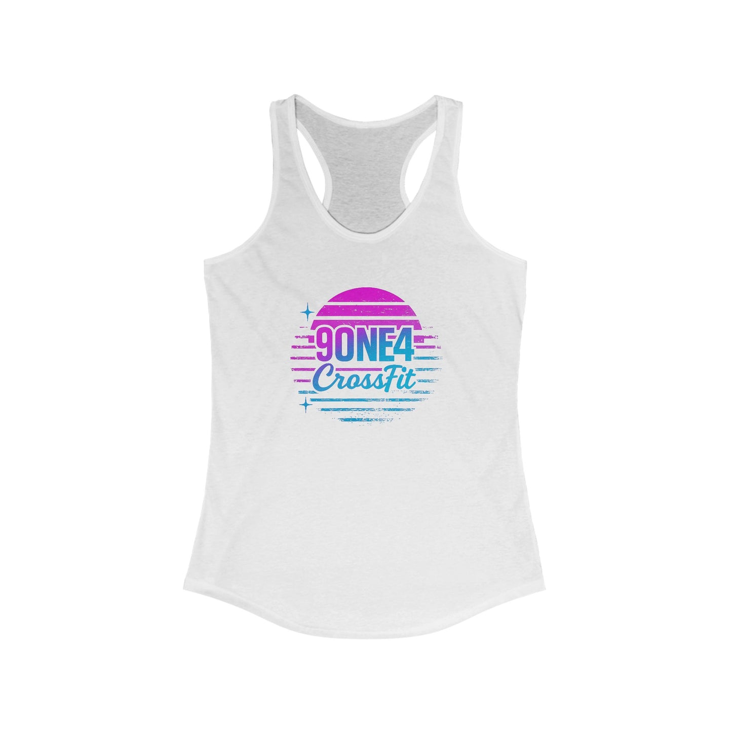 Stripe Sunset Workout Tank (W)