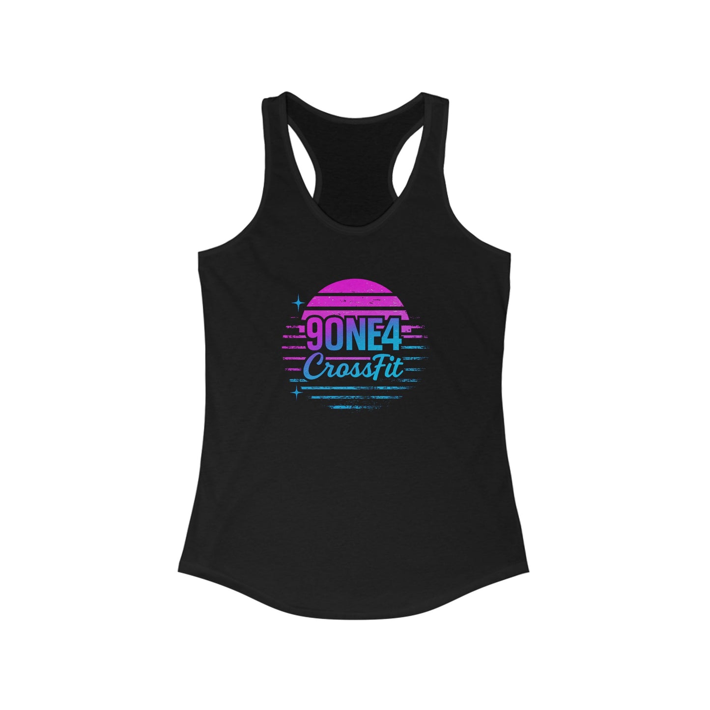 Stripe Sunset Workout Tank (W)