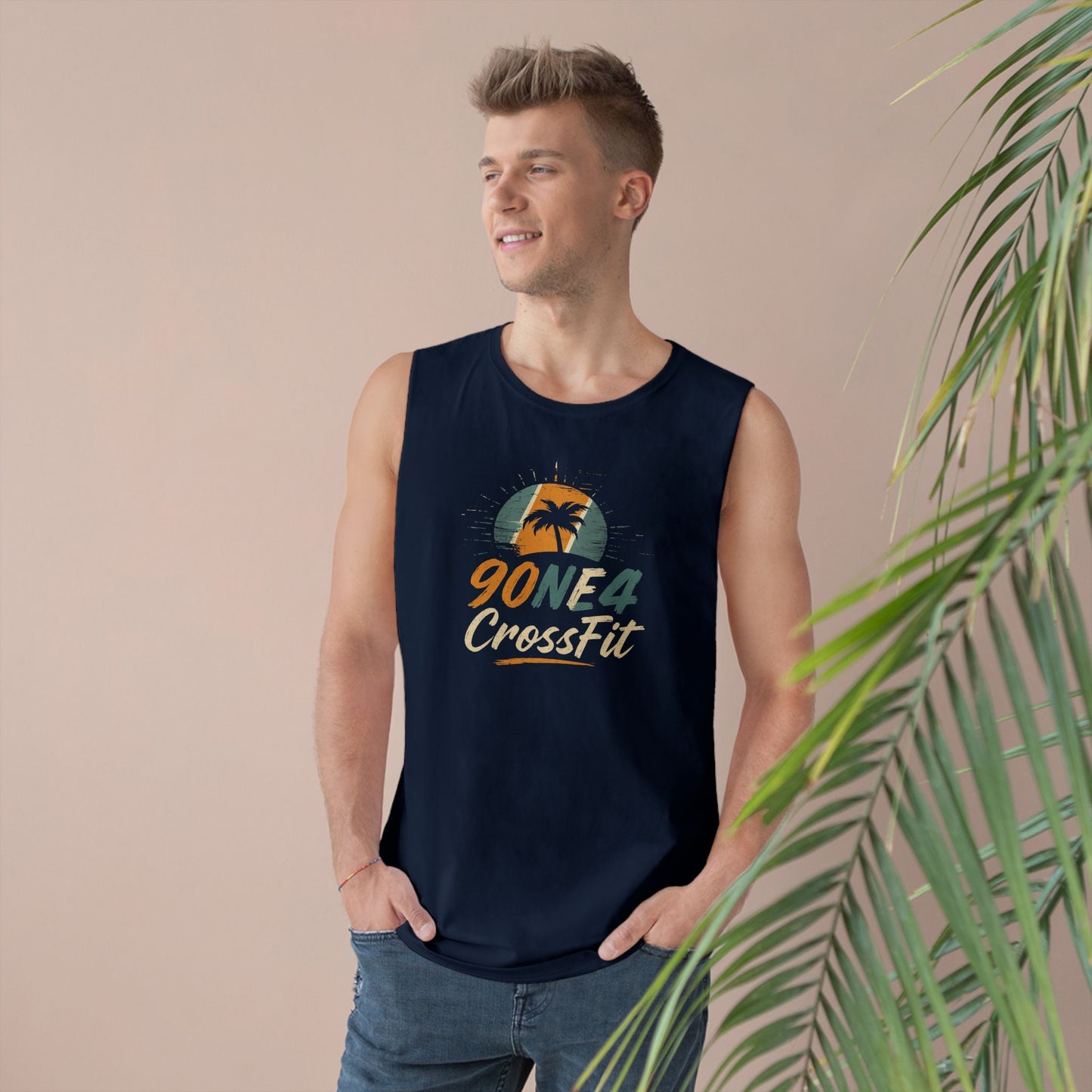 Palm Tree Workout Tank (M)