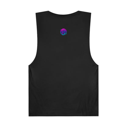 Stripe Sunset Workout Tank (M)