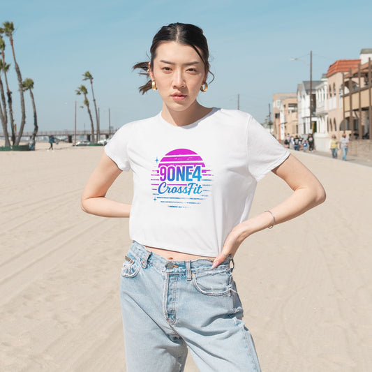 Stripe Sunset Crop Top
