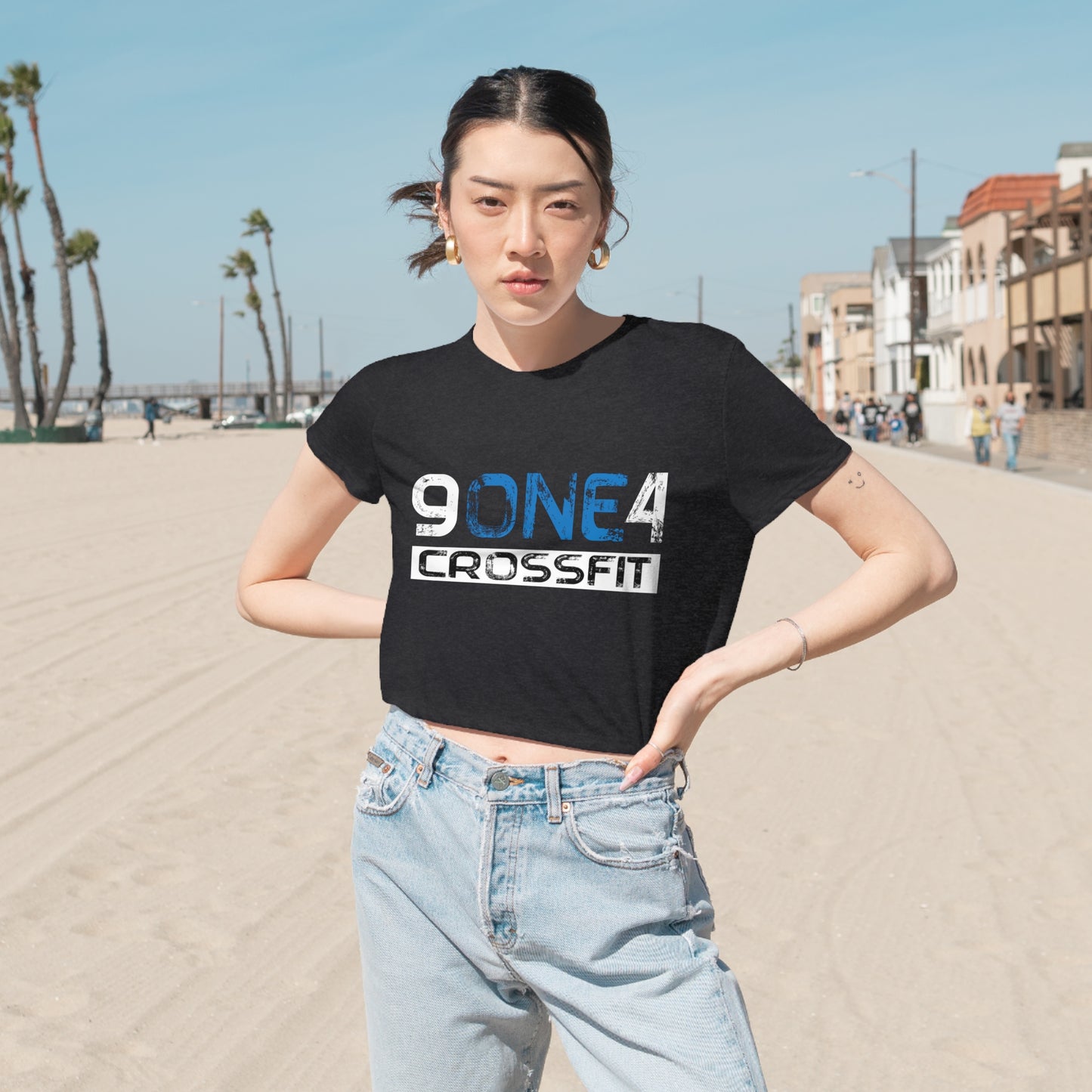OG Flowy Cropped Tee