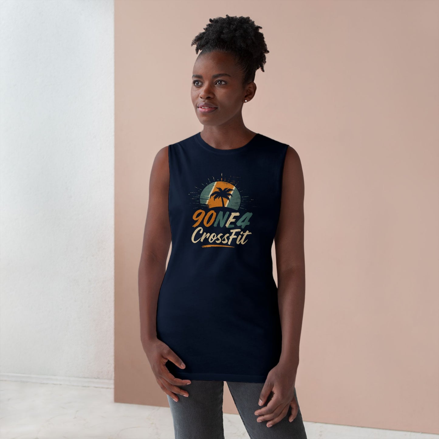 Palm Tree Workout Tank (M)