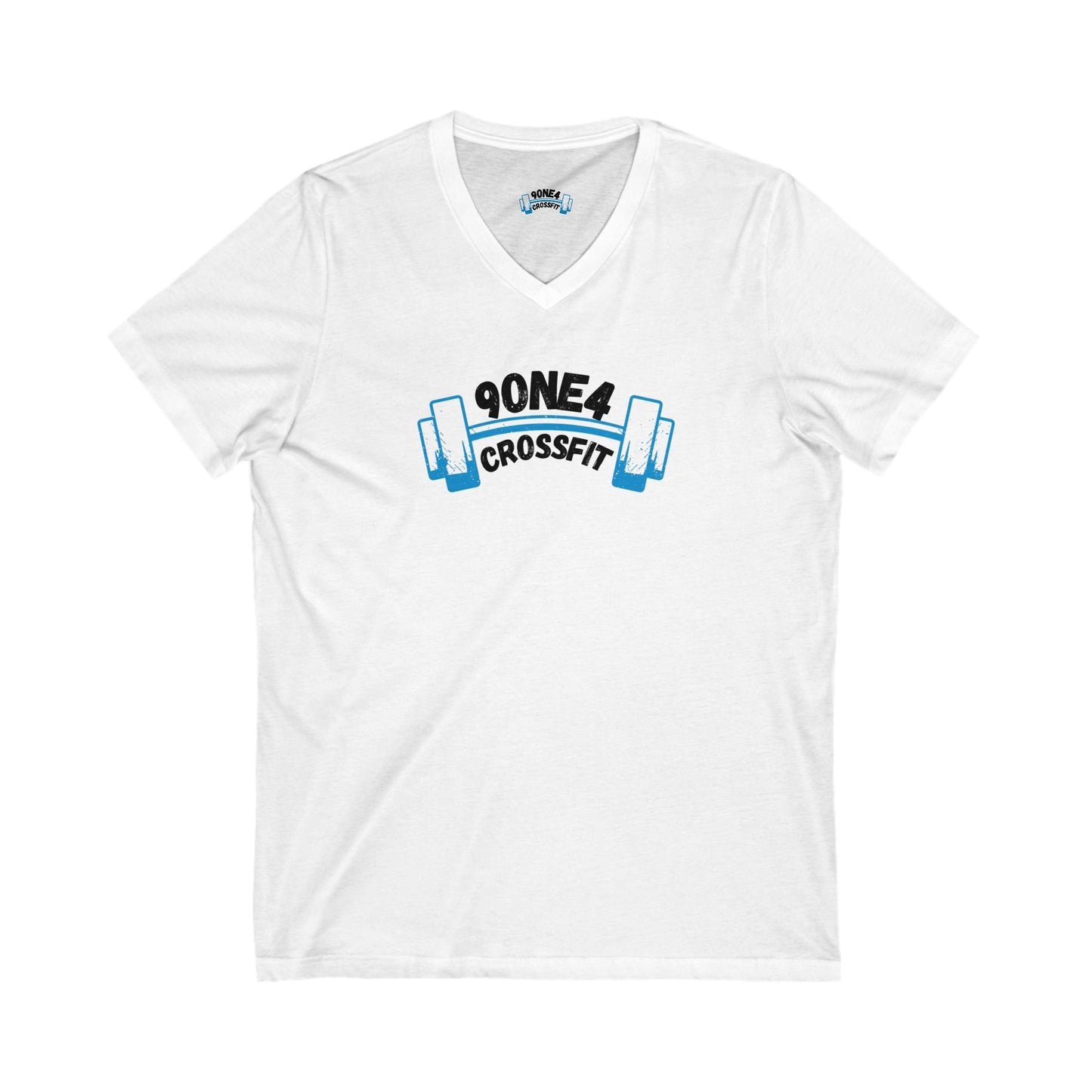 9ONE4 Bent Barbell V-Neck