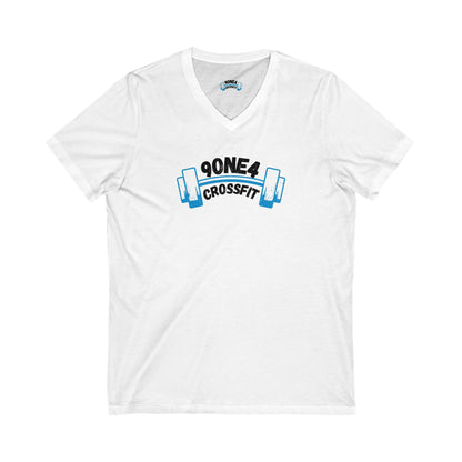 9ONE4 Bent Barbell V-Neck